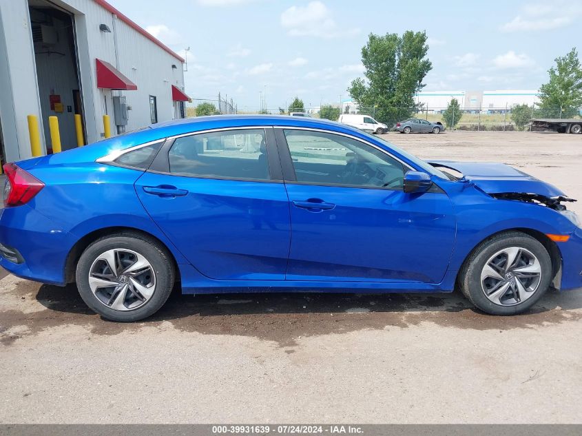 2019 Honda Civic Lx VIN: 19XFC2F60KE007047 Lot: 39931639