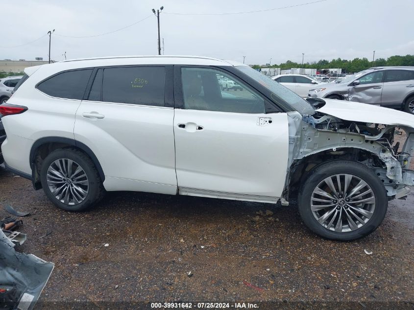 2021 TOYOTA HIGHLANDER PLATINUM - 5TDFZRBH2MS057097