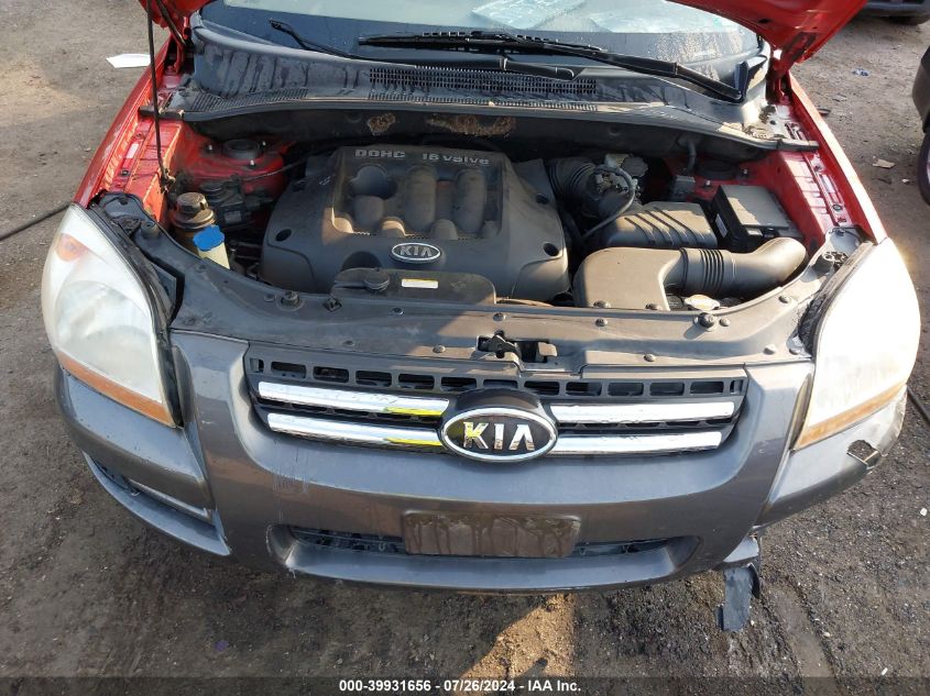 2007 Kia Sportage Lx VIN: KNDJF724677416440 Lot: 39931656