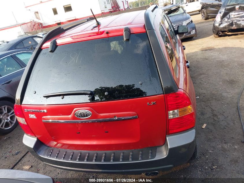 2007 Kia Sportage Lx VIN: KNDJF724677416440 Lot: 39931656