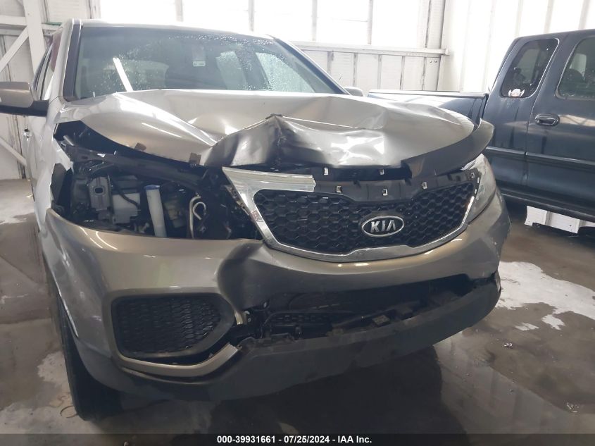 2013 Kia Sorento Lx VIN: 5XYKT4A16DG357312 Lot: 39931661