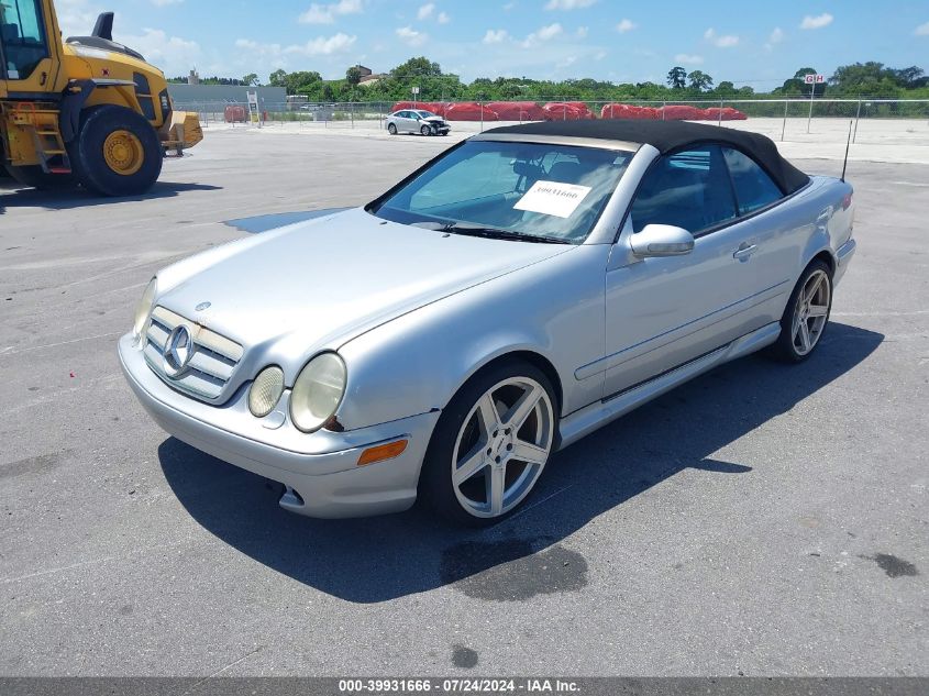 2003 Mercedes-Benz Clk 430 VIN: WDBLK70G73T139833 Lot: 39931666
