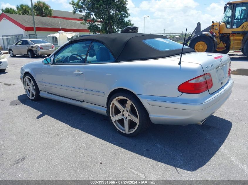 WDBLK70G73T139833 | 2003 MERCEDES-BENZ CLK 430