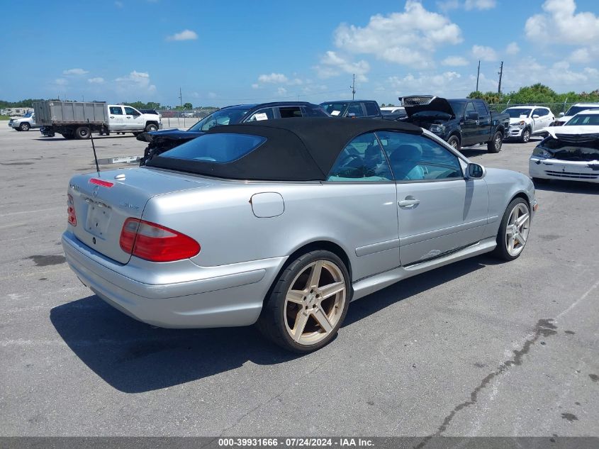 2003 Mercedes-Benz Clk 430 VIN: WDBLK70G73T139833 Lot: 39931666