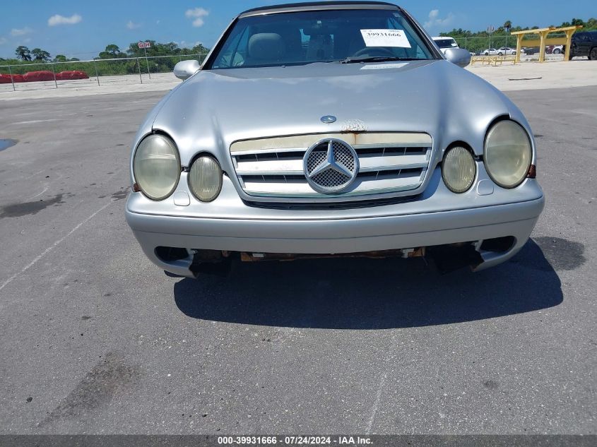 2003 Mercedes-Benz Clk 430 VIN: WDBLK70G73T139833 Lot: 39931666