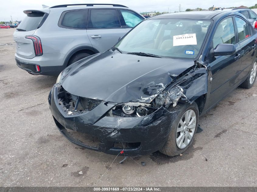 2008 Mazda Mazda3 I VIN: JM1BK32F681822278 Lot: 39931669