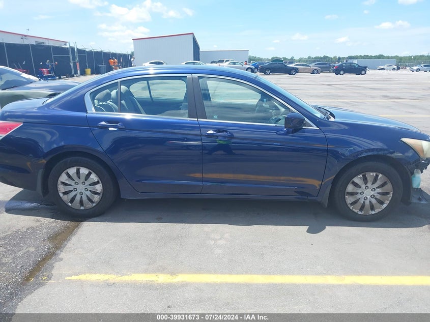 2010 Honda Accord 2.4 Lx VIN: 1HGCP2F39AA152362 Lot: 39931673