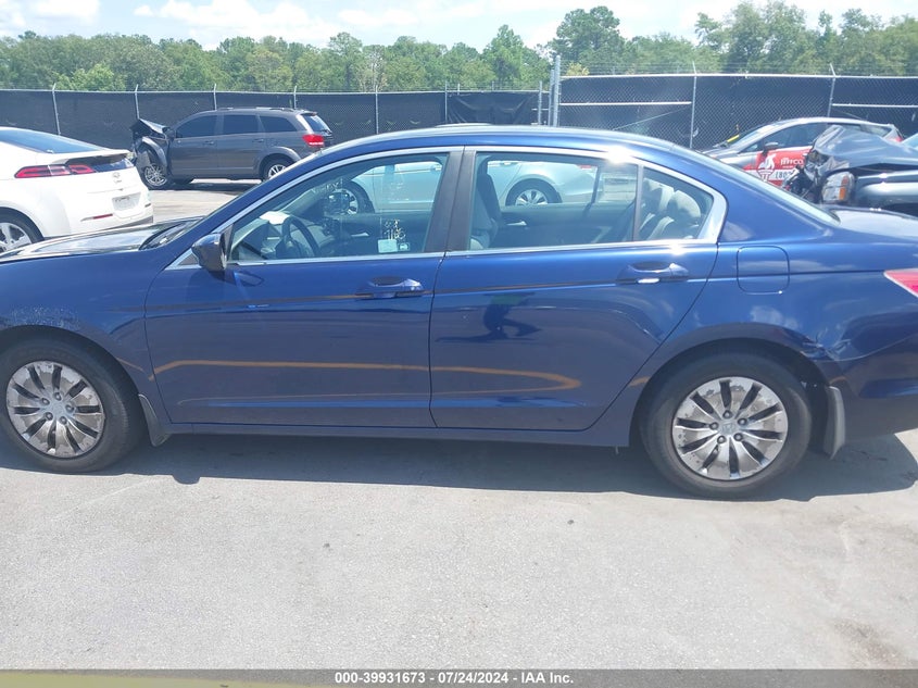 2010 Honda Accord 2.4 Lx VIN: 1HGCP2F39AA152362 Lot: 39931673