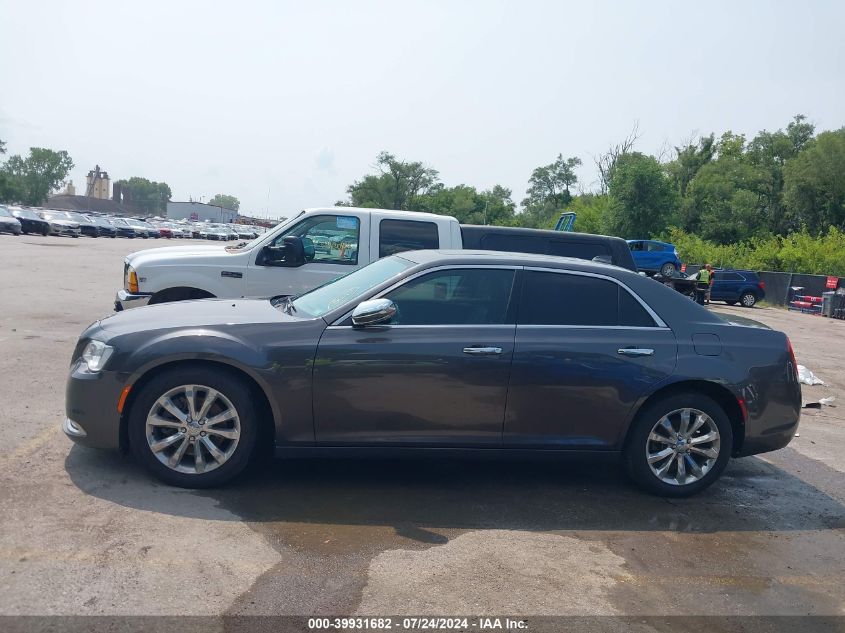 2017 Chrysler 300C Awd VIN: 2C3CCAKGXHH580289 Lot: 39931682