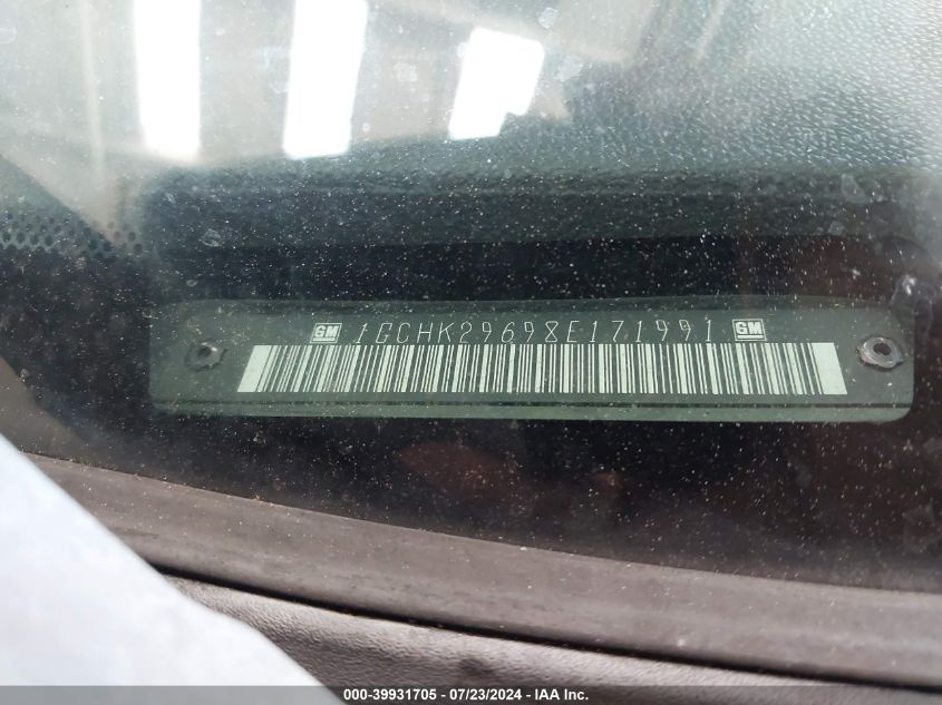 2008 Chevrolet Silverado 2500Hd K2500 Heavy Duty VIN: 1GCHK29698E171991 Lot: 39931705