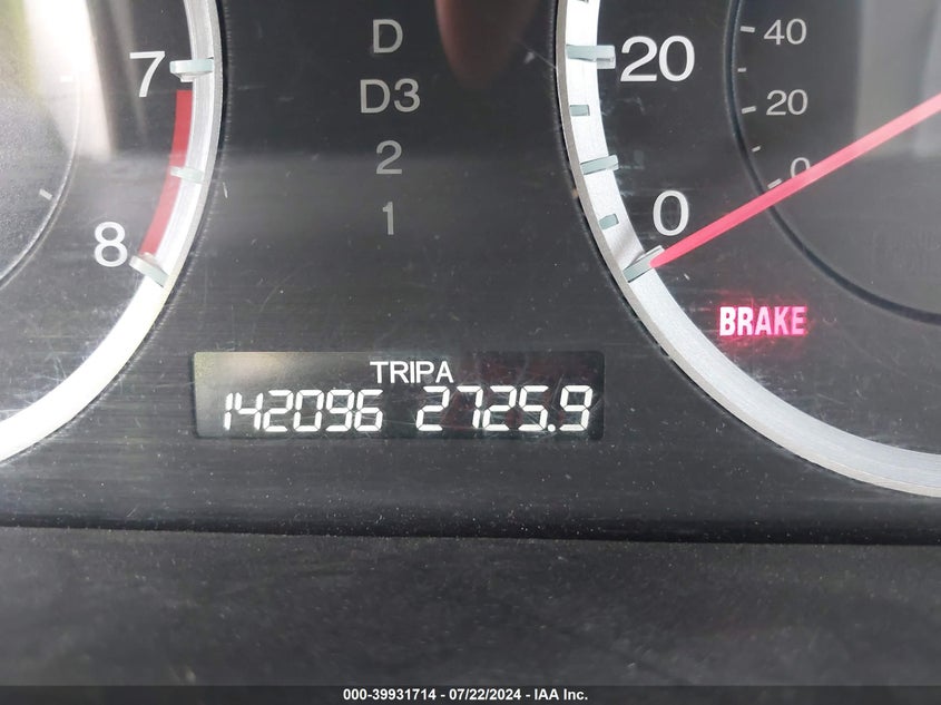 2009 Honda Accord 2.4 Ex-L VIN: 1HGCP26869A003186 Lot: 39931714