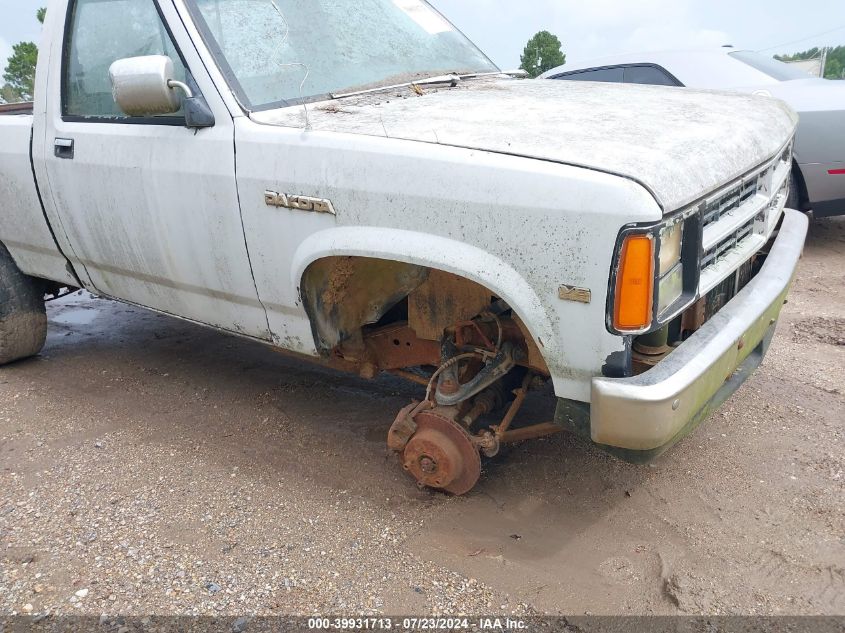 1988 Dodge Dakota VIN: 1B7GR14X3JS782995 Lot: 39931713