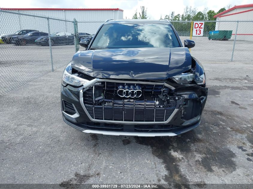 2021 Audi Q3 Premium 40 Tfsi Quattro Tiptronic VIN: WA1AUCF31M1072251 Lot: 39931729