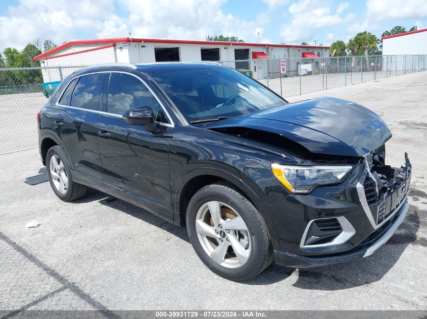 2021 Audi Q3 Premium 40 Tfsi Quattro Tiptronic VIN: WA1AUCF31M1072251 Lot: 39931729