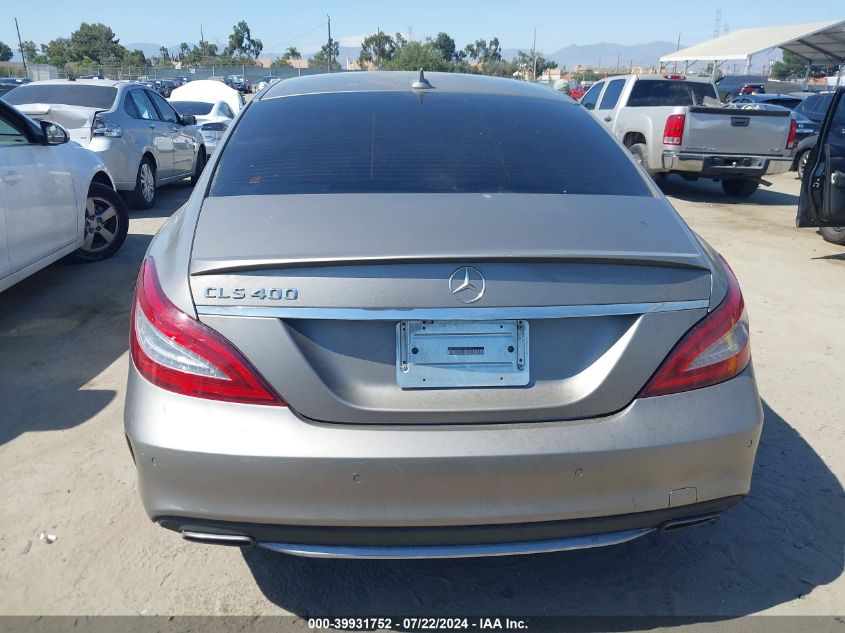 2015 Mercedes-Benz Cls 400 VIN: WDDLJ6FB6FA152413 Lot: 39931752