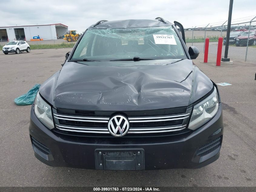 2015 Volkswagen Tiguan S VIN: WVGBV7AX7FW602362 Lot: 39931763