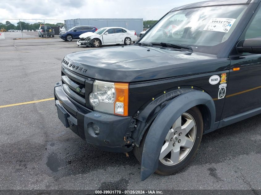 2006 Land Rover Lr3 V8 Hse VIN: SALAG25446A370256 Lot: 39931770