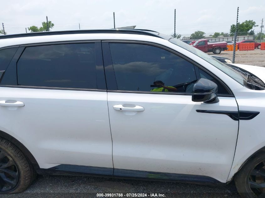 2021 Kia Sorento Sx VIN: 5XYRK4LF2MG032344 Lot: 39931788