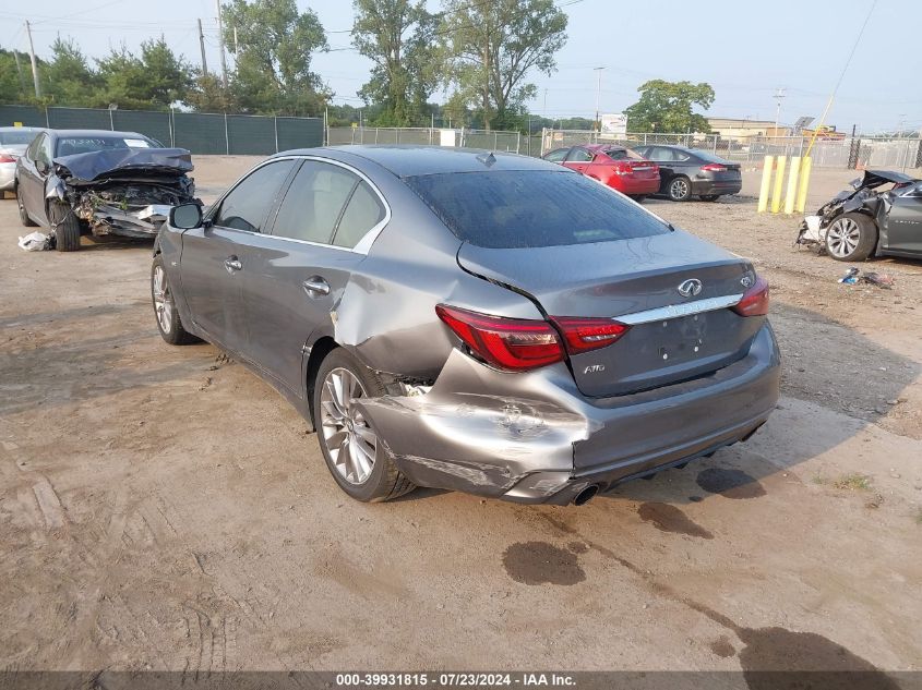 JN1EV7AR0KM550990 | 2019 INFINITI Q50