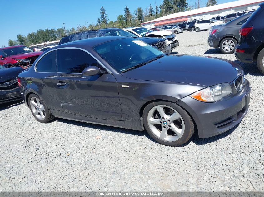 2008 BMW 128I VIN: WBAUP73518VF08795 Lot: 39931836