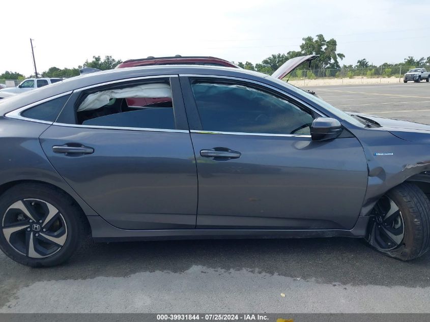 2021 HONDA INSIGHT EX - 19XZE4F55ME010541