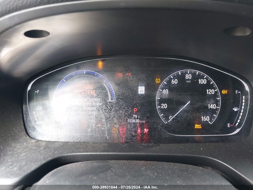 2021 HONDA INSIGHT EX - 19XZE4F55ME010541