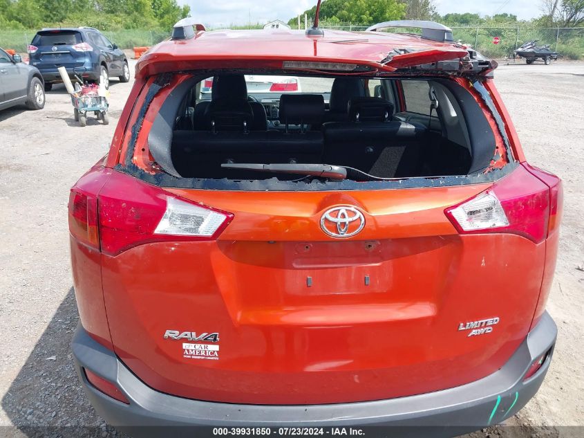 2015 Toyota Rav4 Limited VIN: JTMDFREV3FJ037037 Lot: 39931850