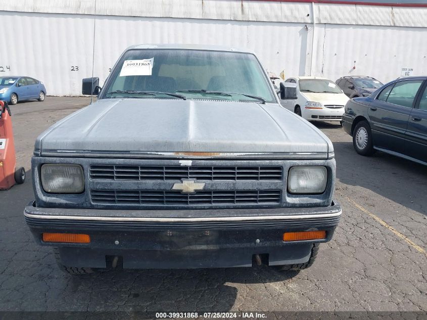 1991 Chevrolet Blazer S10 VIN: 1GNDT13Z3M2286176 Lot: 39931868