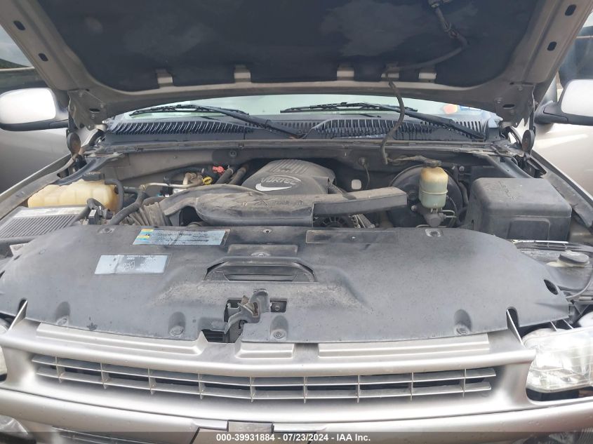 2002 Chevrolet Tahoe Lt VIN: 1GNEC13Z02R141492 Lot: 39931884