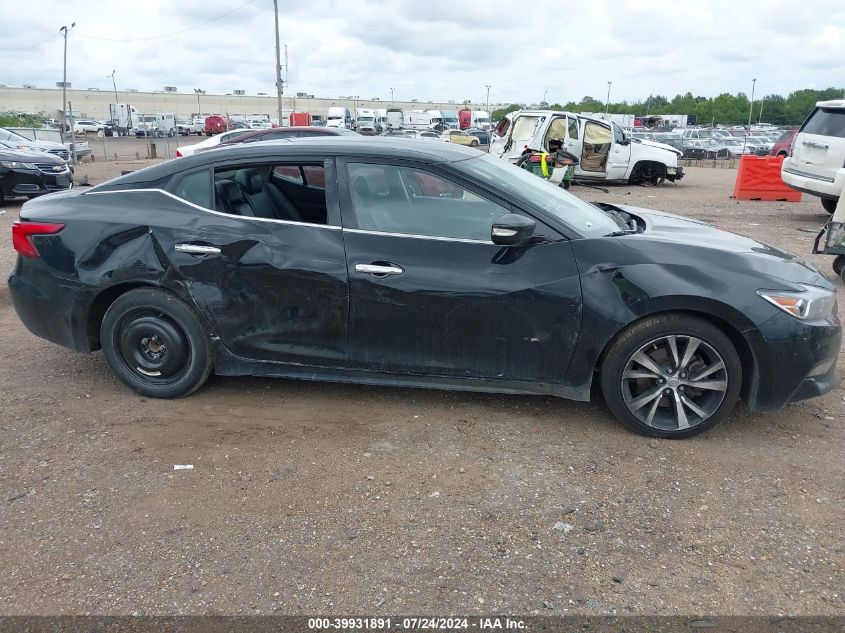 2018 Nissan Maxima 3.5 Sv VIN: 1N4AA6APXJC397920 Lot: 39931891