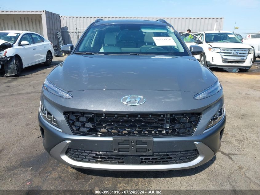 2023 Hyundai Kona Limited VIN: KM8K5CA34PU993392 Lot: 39931916