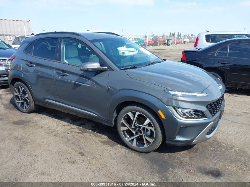 2023 Hyundai Kona Limited VIN: KM8K5CA34PU993392 Lot: 39931916