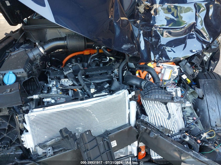 2024 HYUNDAI TUCSON HYBRID BLUE - KM8JBCD11RU212166