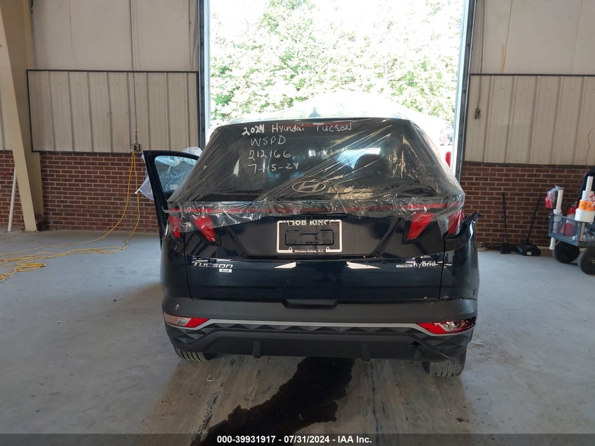 2024 HYUNDAI TUCSON HYBRID BLUE - KM8JBCD11RU212166