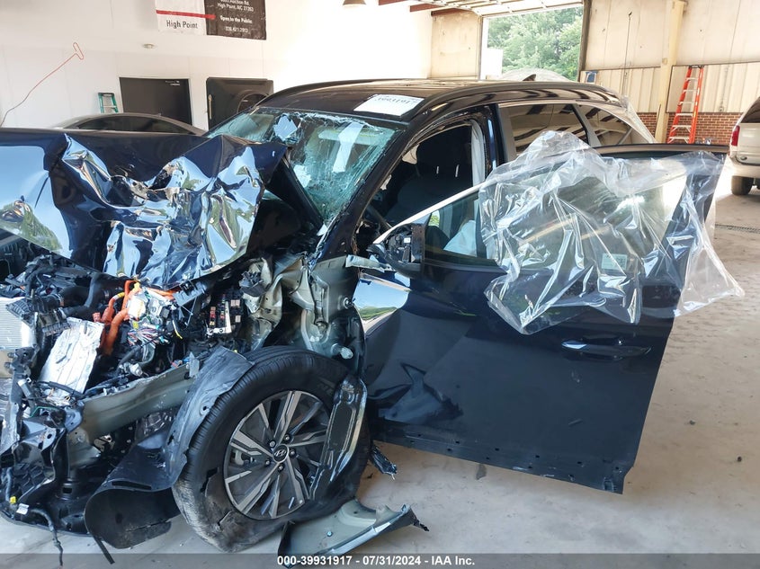 2024 HYUNDAI TUCSON HYBRID BLUE - KM8JBCD11RU212166