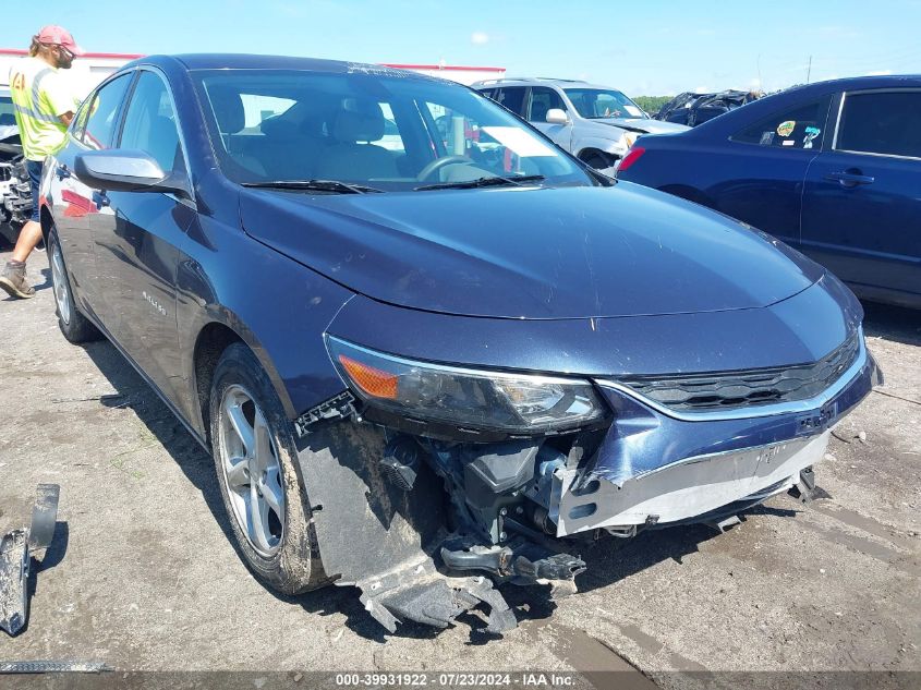 2017 Chevrolet Malibu Ls VIN: 1G1ZB5STXHF288570 Lot: 39931922