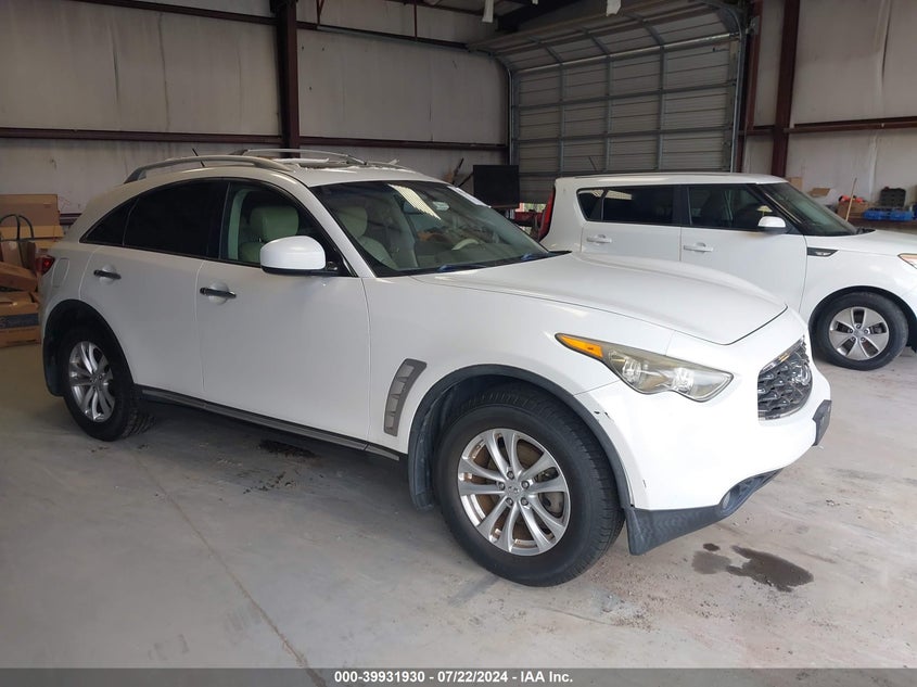2010 Infiniti Fx35 VIN: JN8AS1MW9AM853918 Lot: 39931930