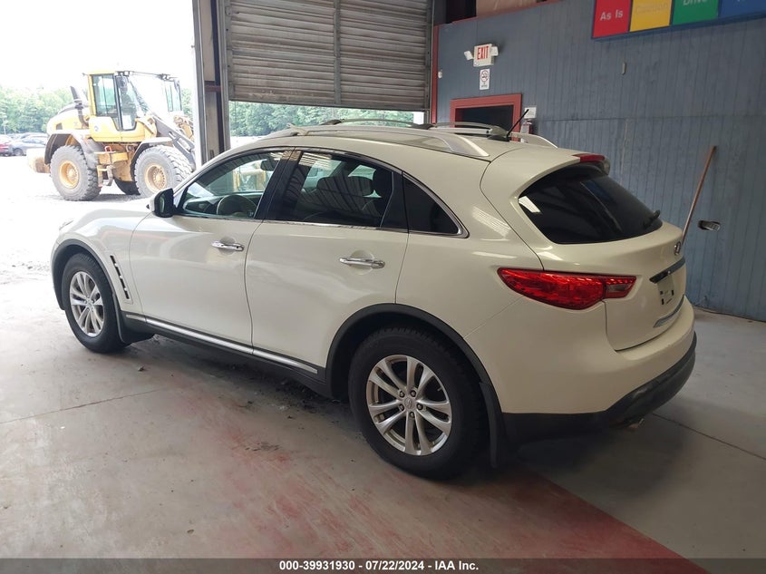 2010 Infiniti Fx35 VIN: JN8AS1MW9AM853918 Lot: 39931930