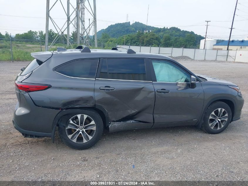 2023 TOYOTA HIGHLANDER HYBRID XLE - 5TDKBRCHXPS585024