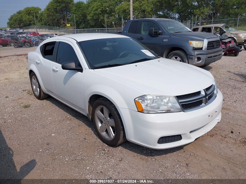 2013 DODGE AVENGER SE - 1C3CDZAB5DN589355