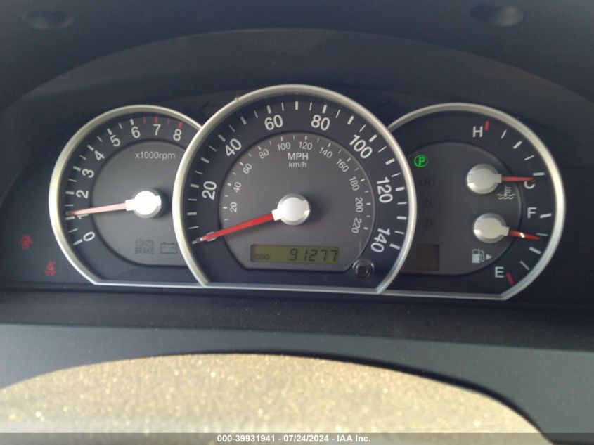 2008 Kia Sorento Ex/Lx VIN: KNDJC736885863258 Lot: 39931941