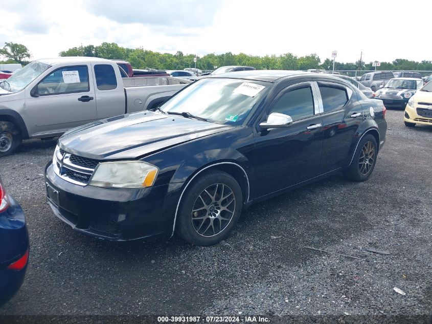 1C3CDZAB9CN136564 | 2012 DODGE AVENGER