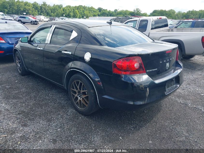 1C3CDZAB9CN136564 | 2012 DODGE AVENGER