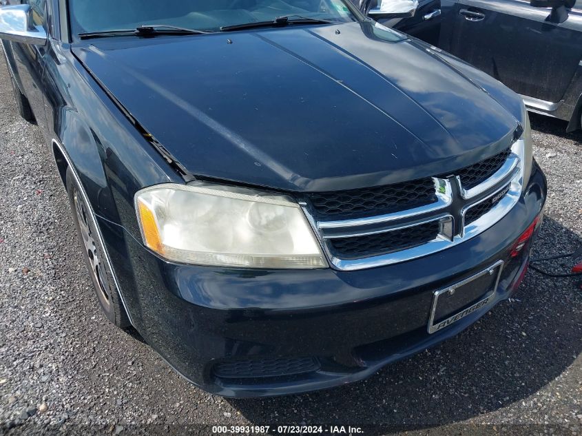 1C3CDZAB9CN136564 | 2012 DODGE AVENGER