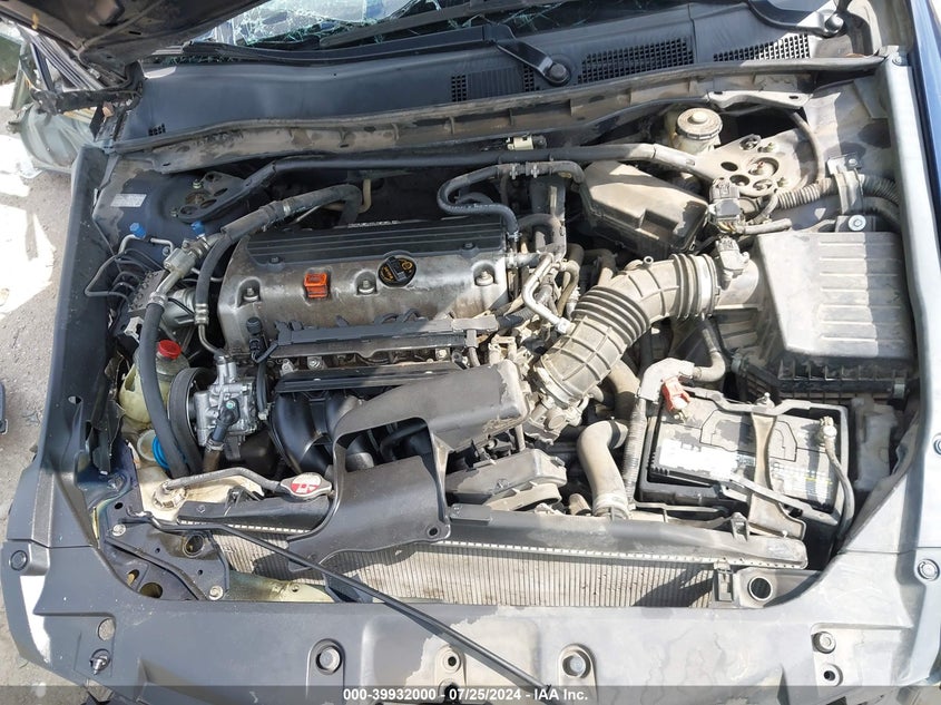 2011 Honda Accord Ex VIN: 1HGCP2F75BA078104 Lot: 39932000