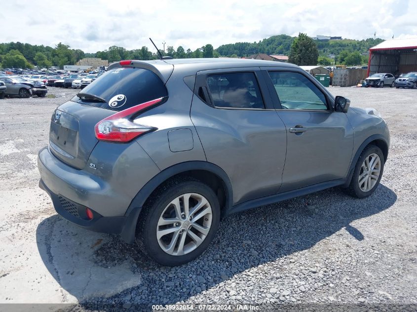 2015 Nissan Juke Sl VIN: JN8AF5MR8FT510049 Lot: 39932054