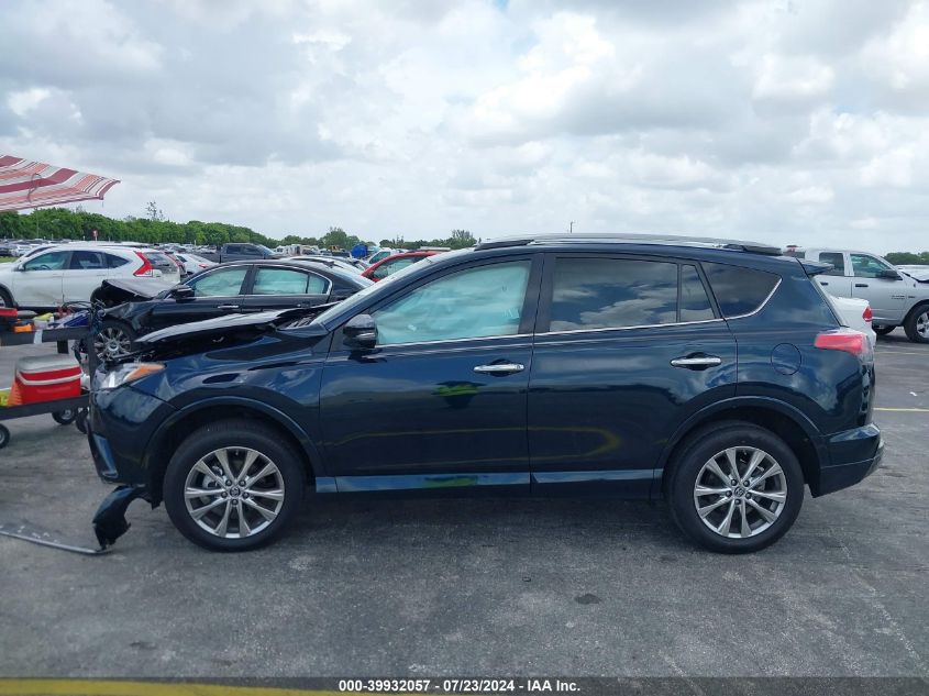 2017 Toyota Rav4 Platinum VIN: 2T3YFREV3HW390660 Lot: 39932057