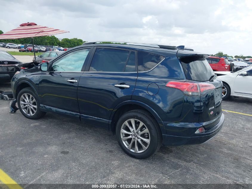 2017 Toyota Rav4 Platinum VIN: 2T3YFREV3HW390660 Lot: 39932057