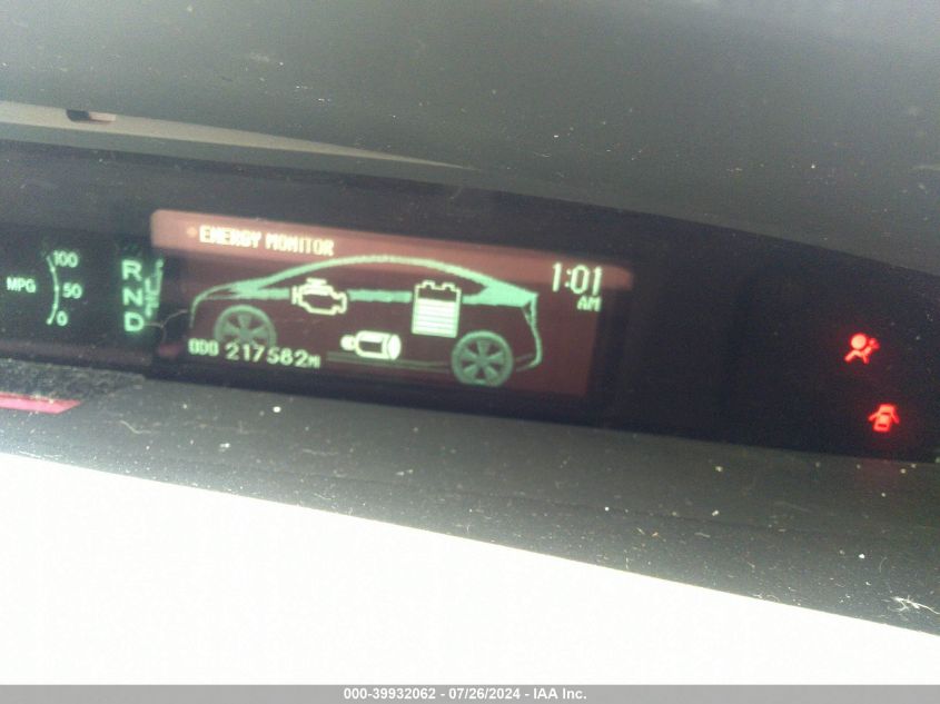 2011 Toyota Prius Two VIN: JTDKN3DU3B0251719 Lot: 39932062