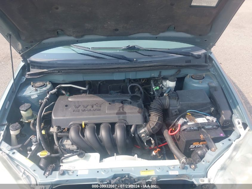 2005 Toyota Corolla Le VIN: 1NXBR32E75Z376764 Lot: 39932087